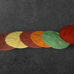 Colorful Knit Beret Hat $8ea.